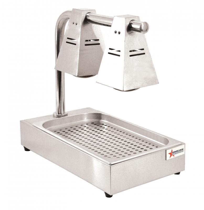 Double-Bulb Chip Dump with Tray and 275-Watt Infrared Bulb 1 Double-Bulb Chip Dump with Tray and 275-Watt Infrared Bulb